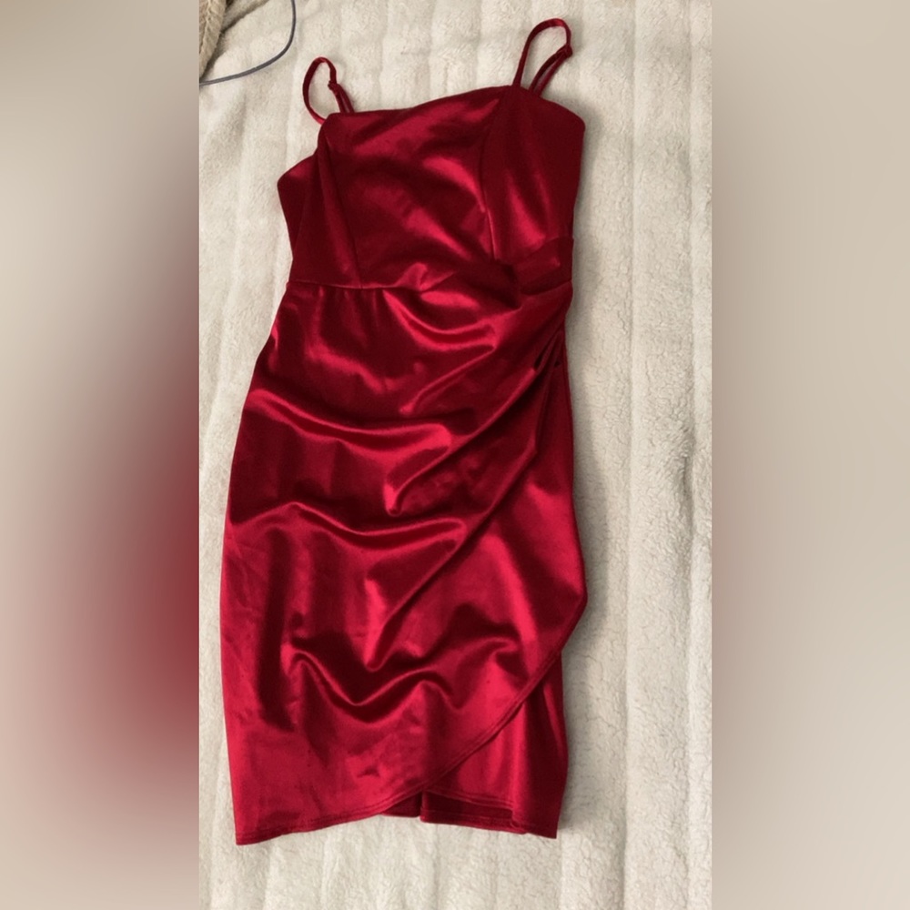 Red homecoming dress!